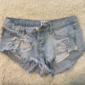 One Teaspoon Jean shorts